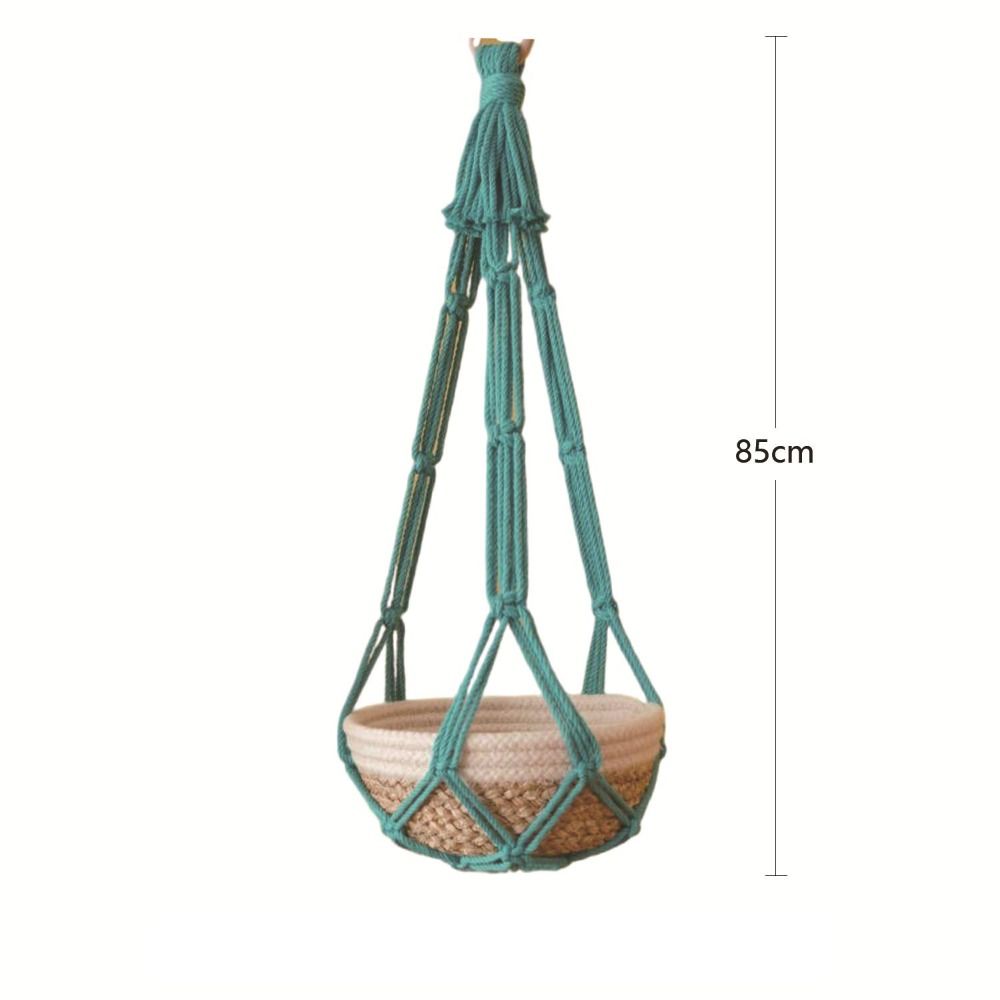 Fringe macrame wall planter