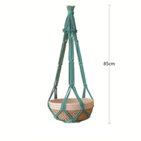 Fringe macrame wall planter