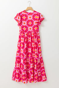 Geo print relaxed fit sundress
