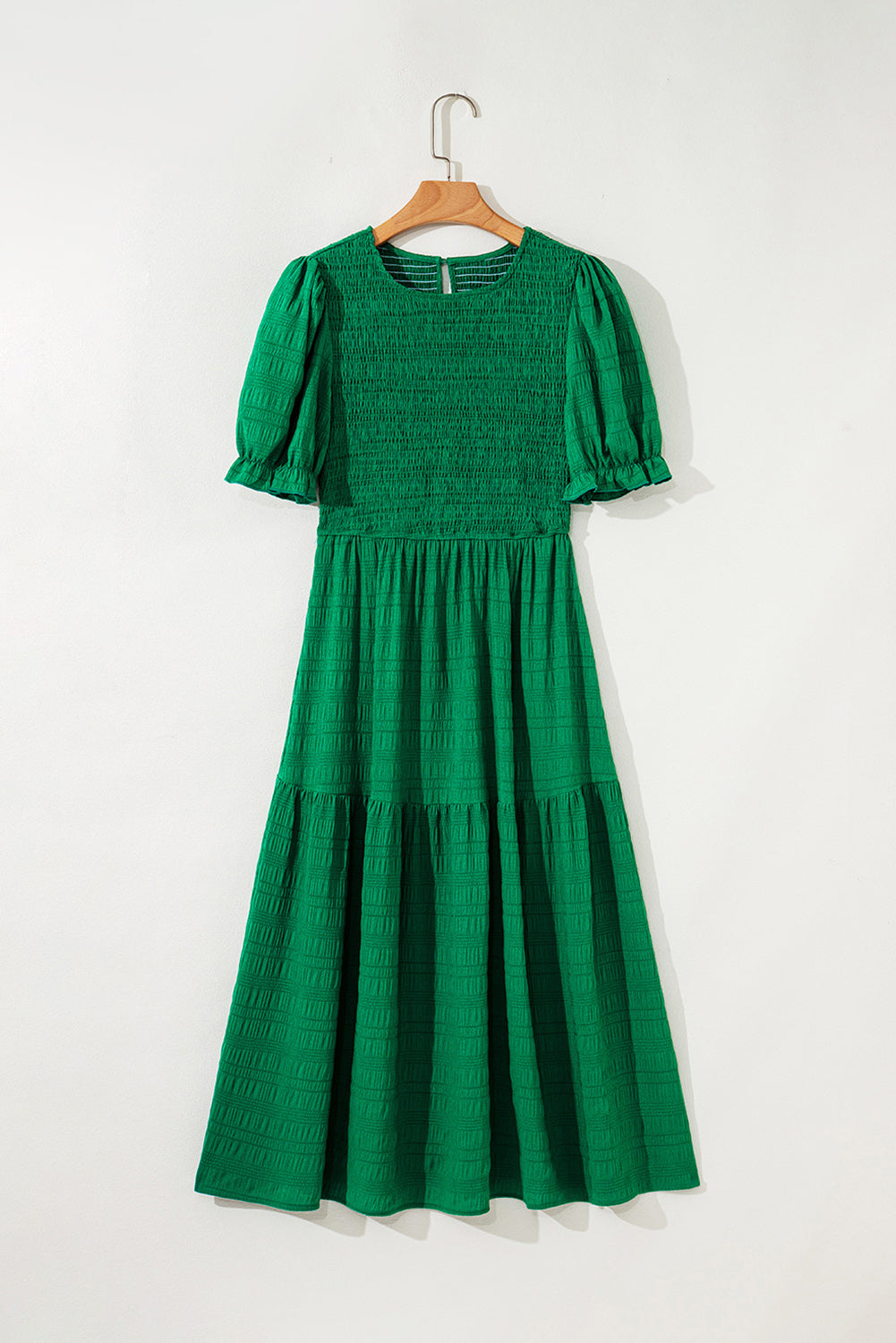 Green Boho Dress Styled Outfit