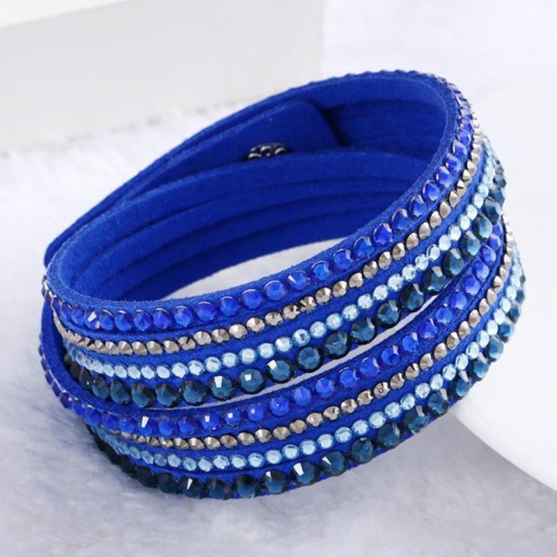 Handcrafted boho wrist cuff