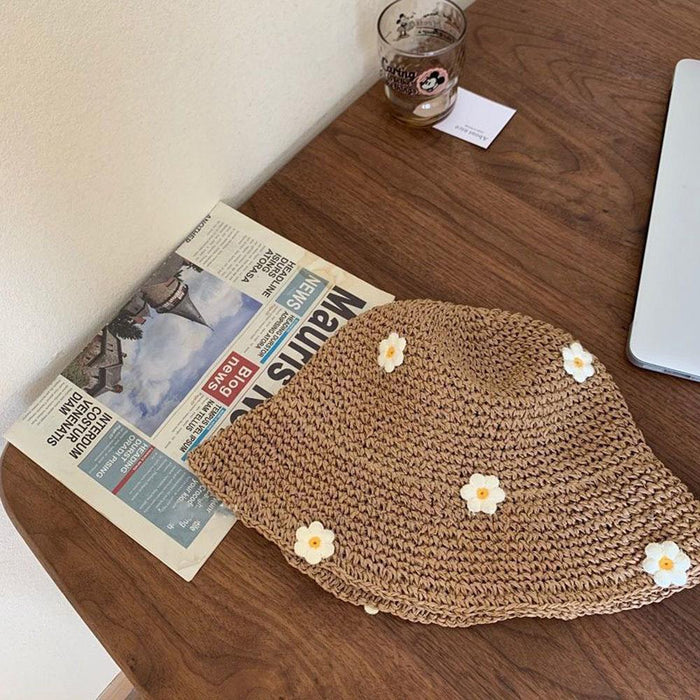Handwoven Bohemian Wide Brim Hat