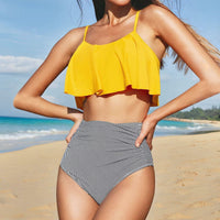 High Waisted Crochet Beach Bikini