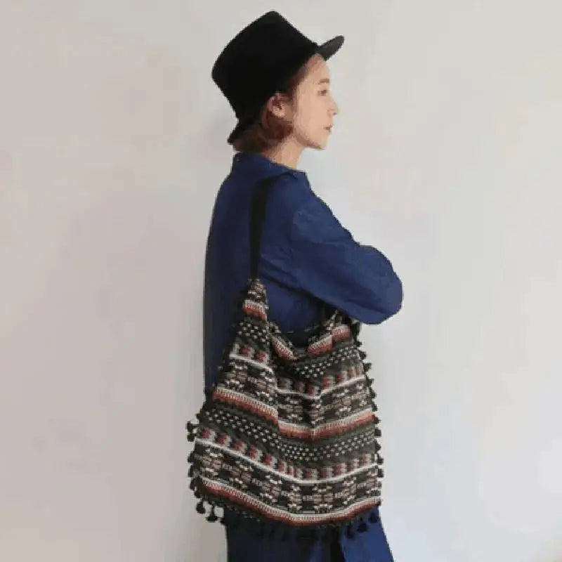 how to make bohemian fringe bag