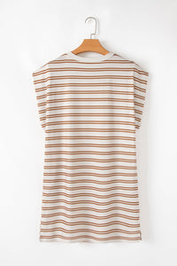 Khaki Bohemian Soft Jersey Dress