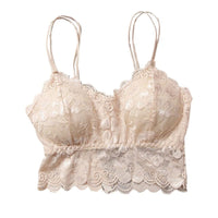 Layered boho lace lingerie top