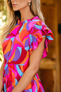 Layered Tiered Dress Side View