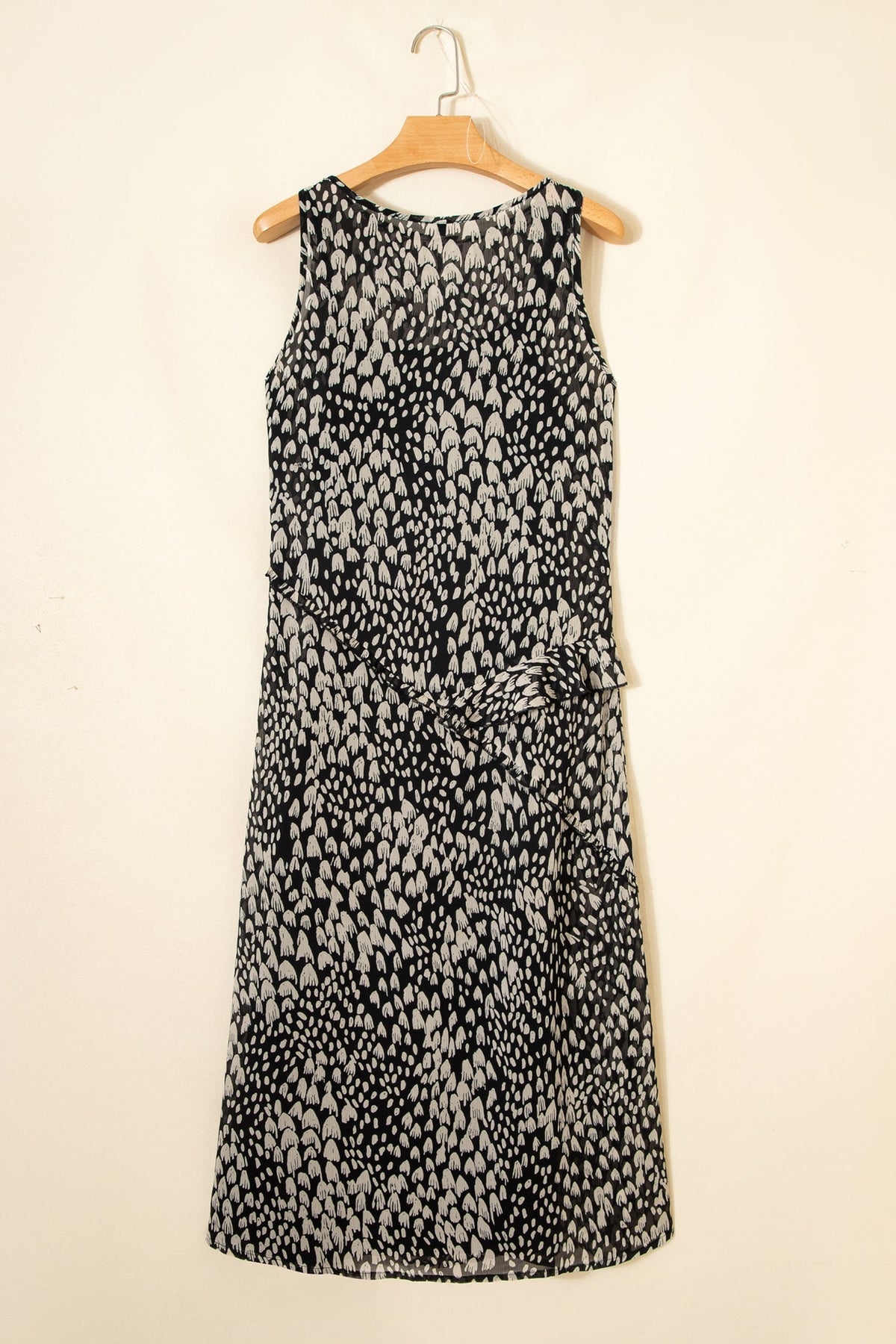 Leopard Boho Maxi V-Neck