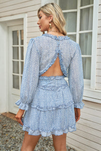 Light Blue Bohemian Summer Mini