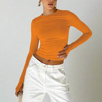 Lightweight bohemian crop top white