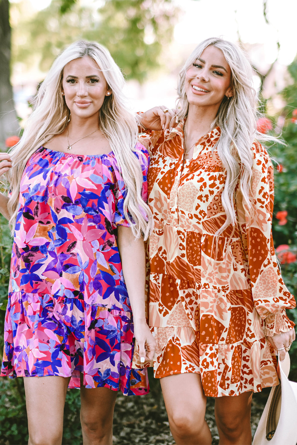 Lightweight Bohemian Dress Close Up