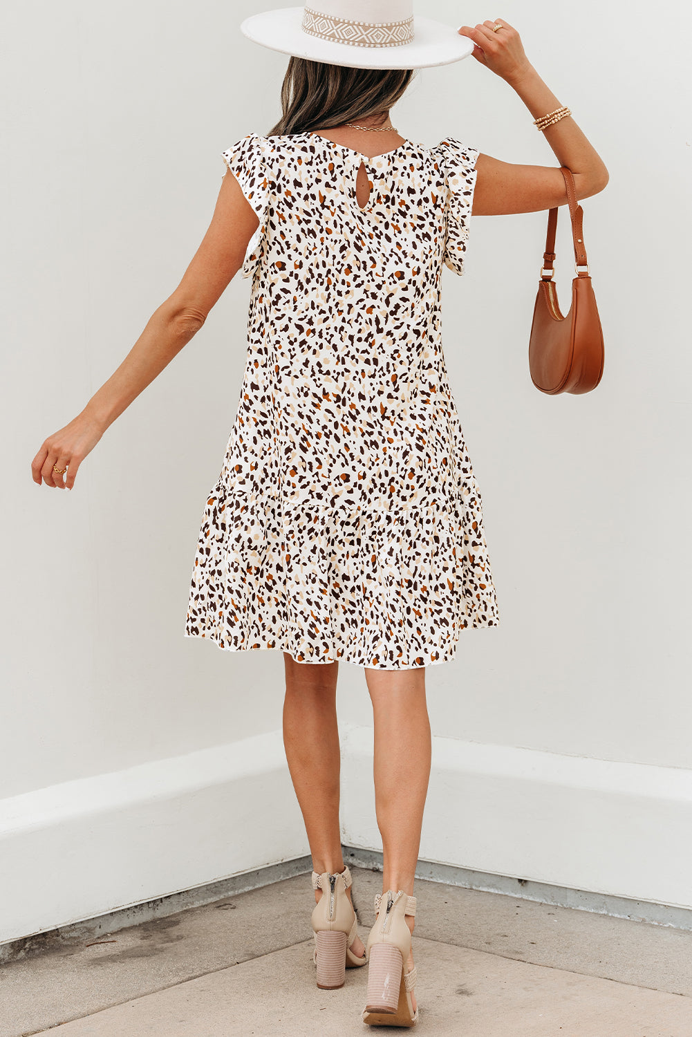 Lightweight Bohemian Flowy Mini Dress