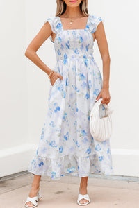 Lightweight Bohemian Maxi Beach Dress
