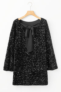 Lightweight Bohemian Sequin Dress Closeup