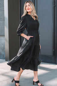 Lightweight bohemian summer maxi dress