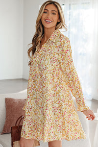 Lightweight Bohemian Yellow Sundress