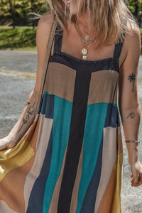 Lightweight boho maxi cotton dress