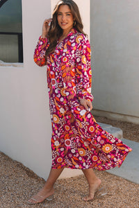 Lightweight boho maxi summer outfit