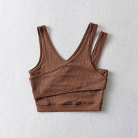Lightweight cotton boho crop camisole