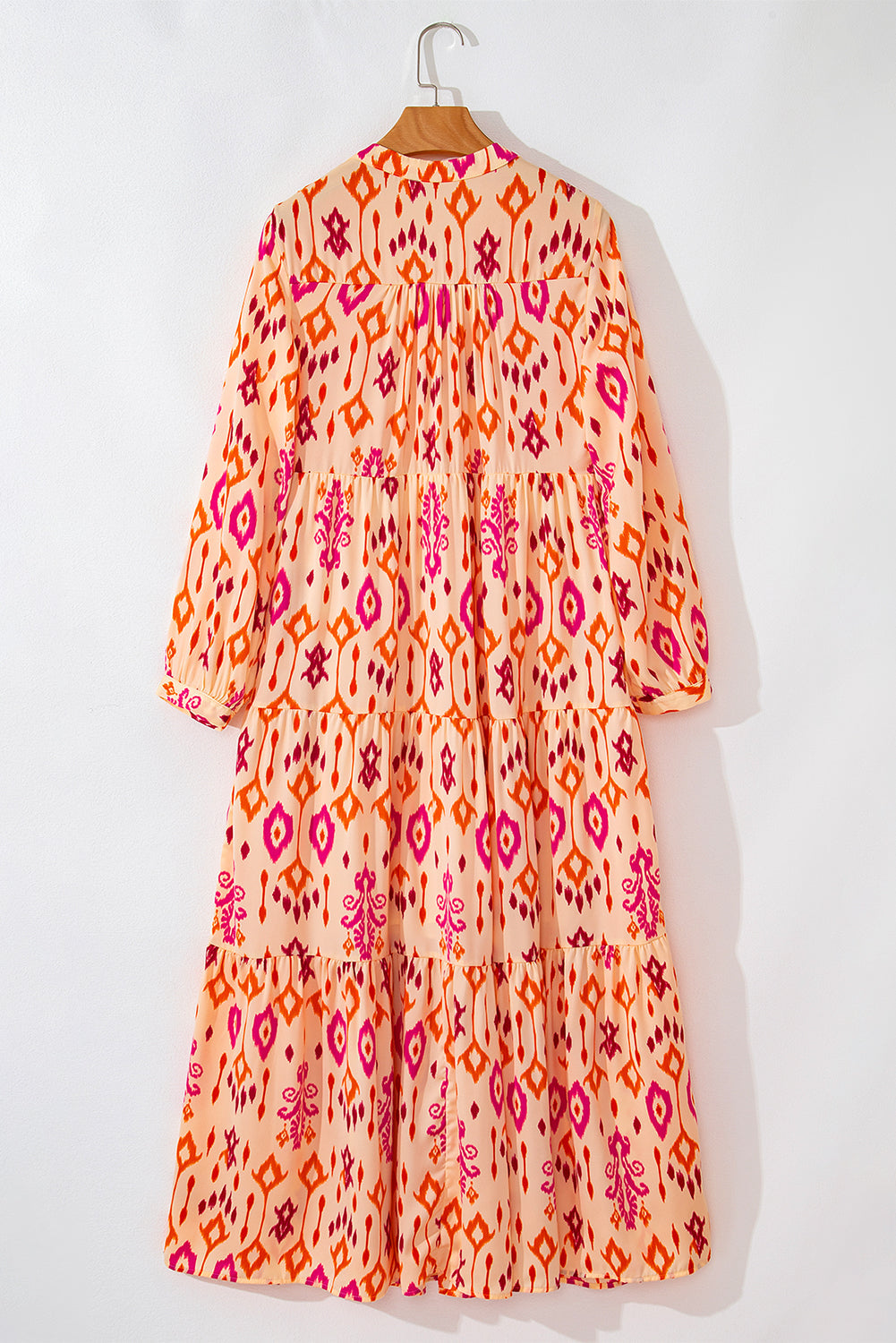 Lightweight geometric bohemian sundress