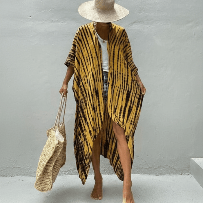 Lightweight kaftan dress summer style