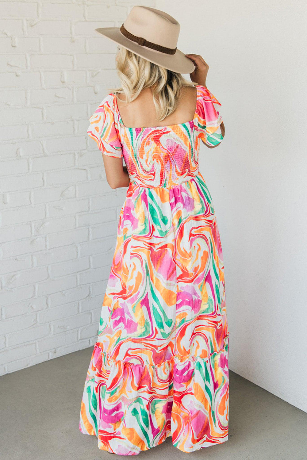 Lightweight Pink Bohemian Maxi
