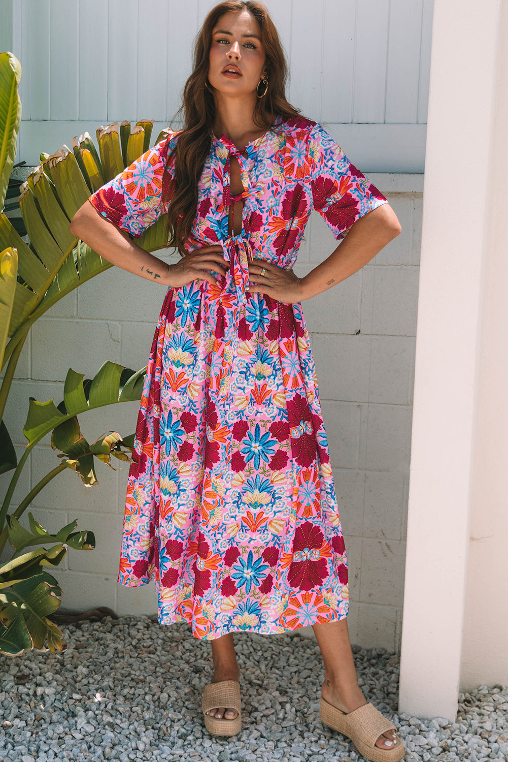 Lightweight Summer Maxi Detail