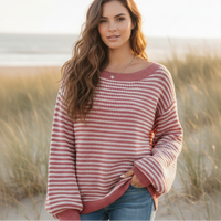 Long Knitted Boho Layer Outfit