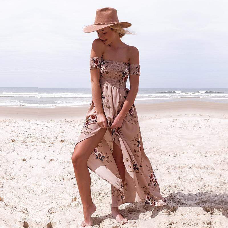 long boho summer dress