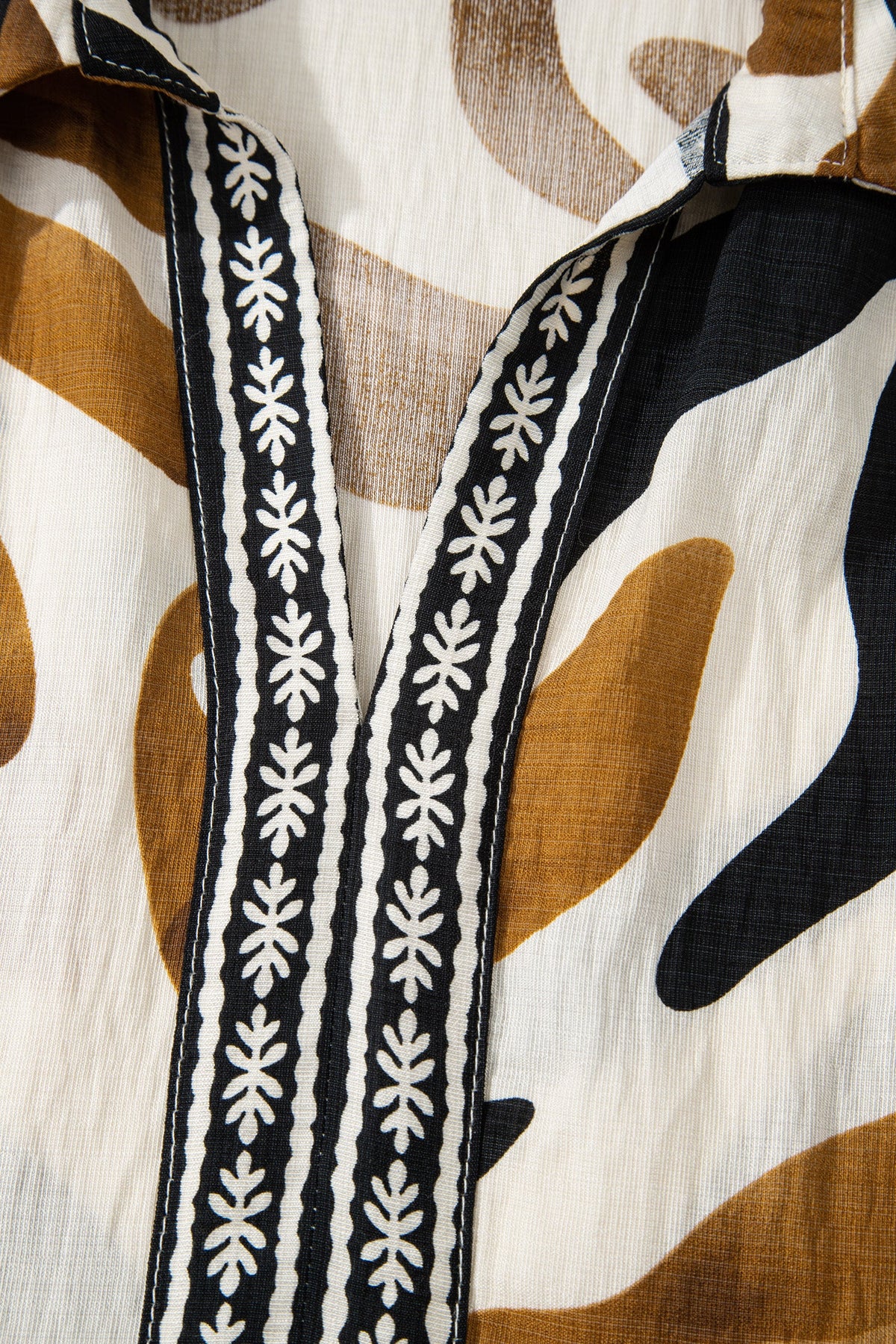 Loose bohemian maxi dress breezy