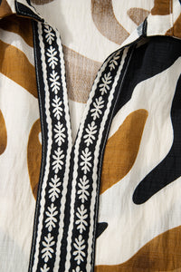 Loose bohemian maxi dress breezy