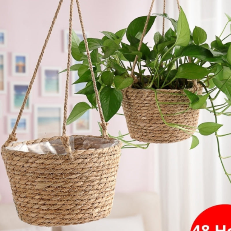 Macrame hanger boho corner