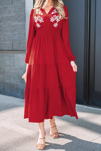 Maxi Boho Dress Beach Style