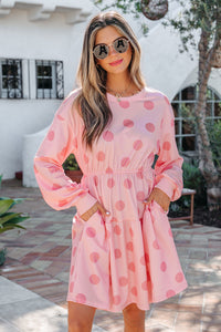 Mini Polka Dot Dress