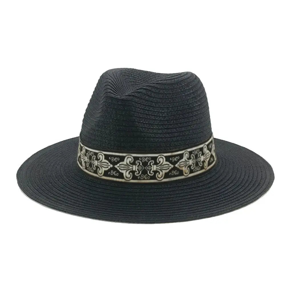 Natural Beige Fedora Bohemian Style