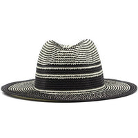 Natural fedora bohemian beach hat