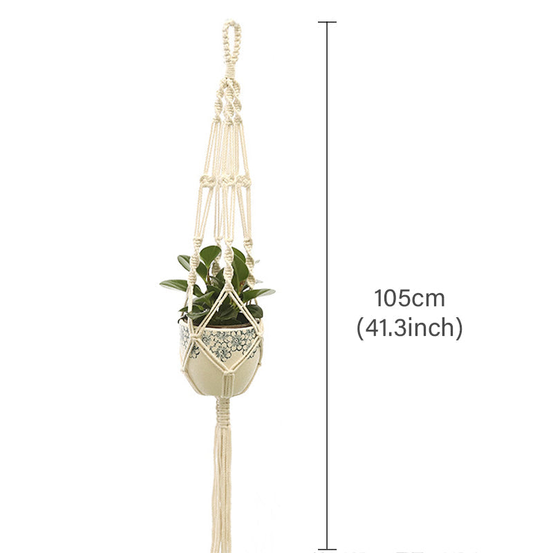 Natural Fiber Macrame Hanger