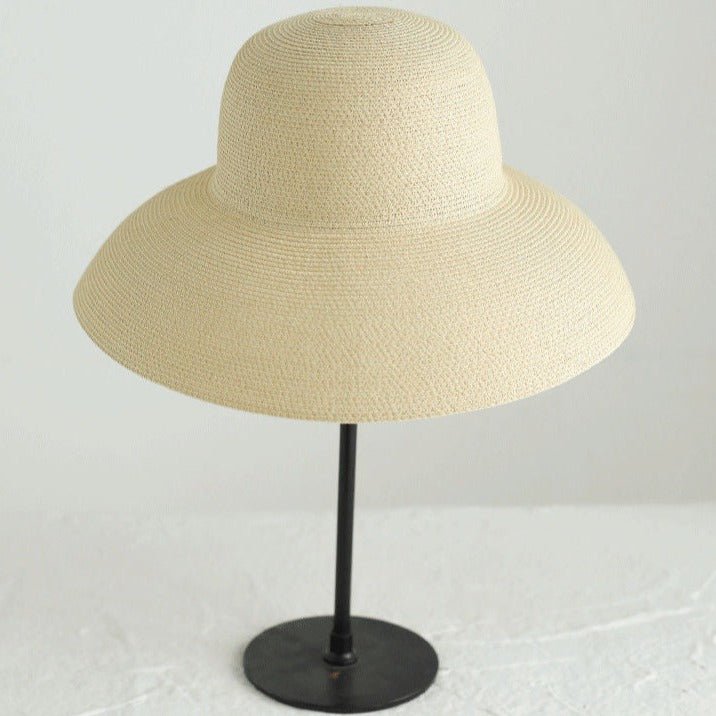 Natural raffia bohemian sun hat