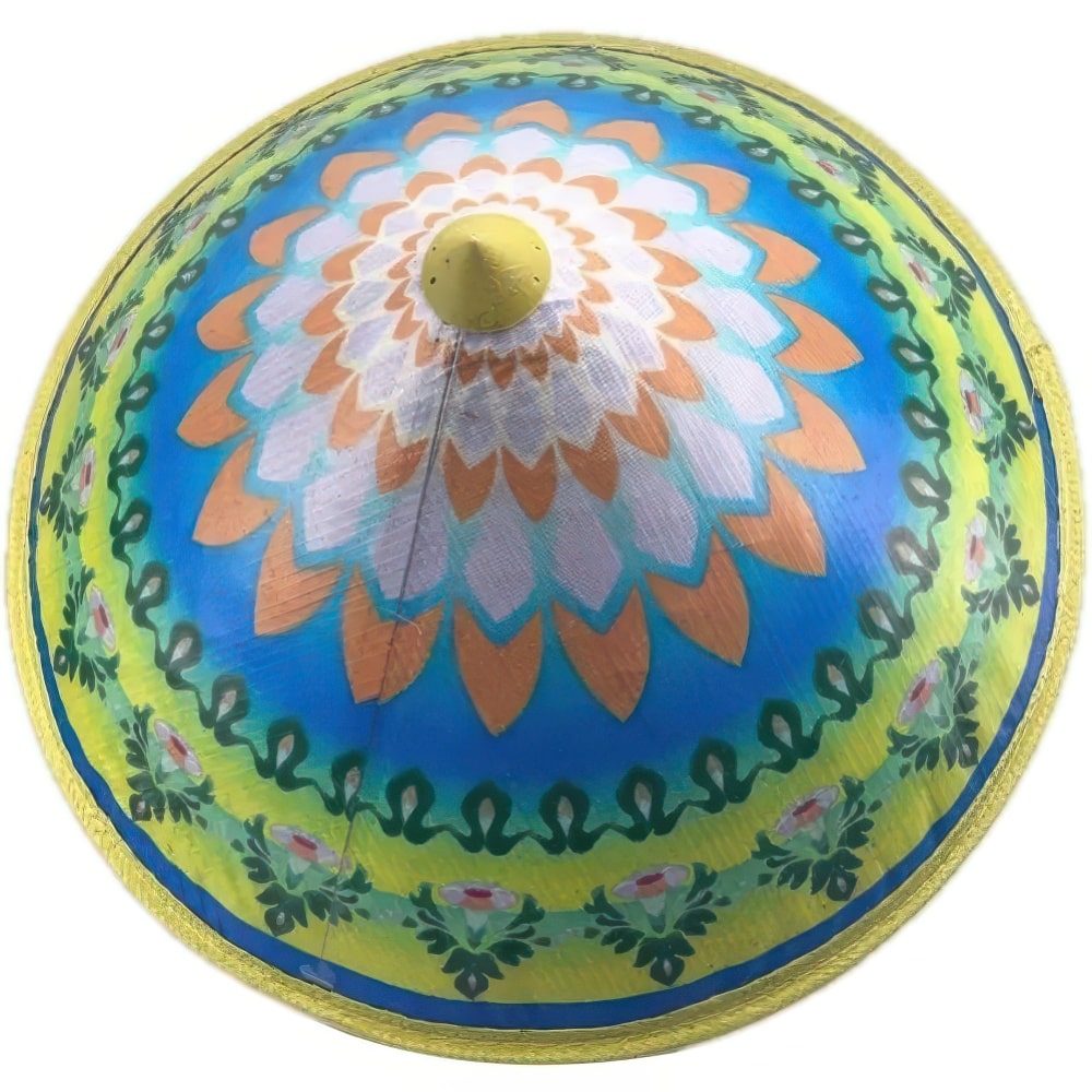 Natural straw bohemian sun hat