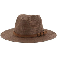 Natural straw bohemian sun hat