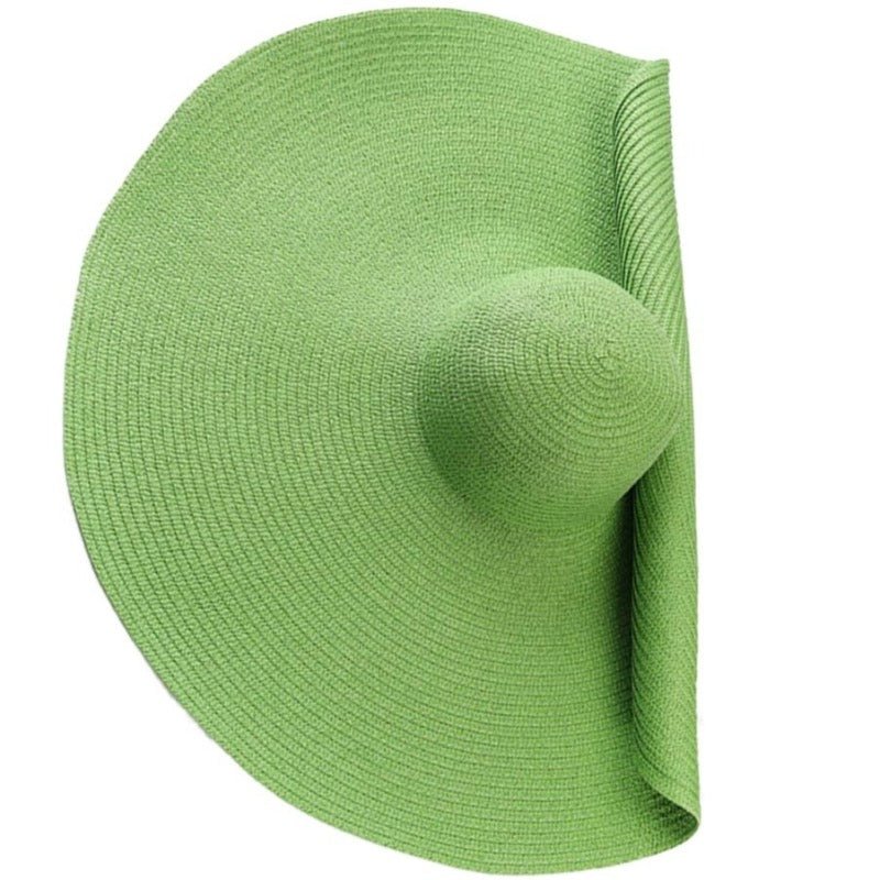 Natural straw bohemian sun hat