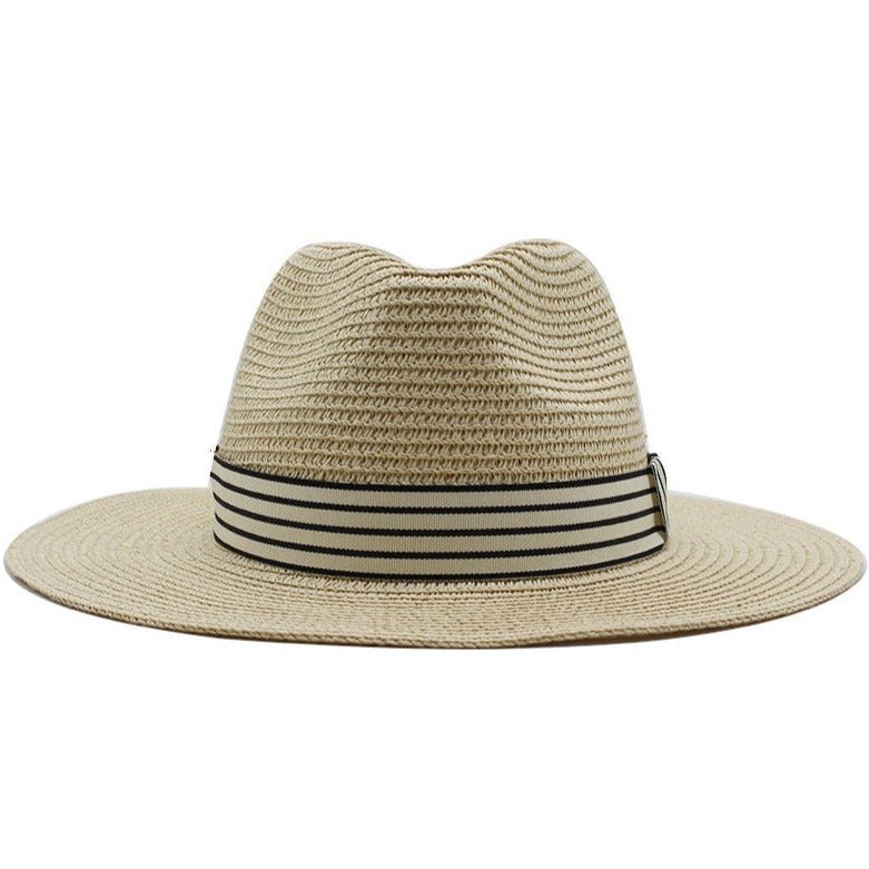 Natural Tan Bohemian Fedora Hat