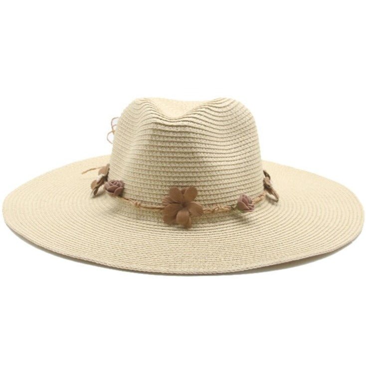 Natural Tan Bohemian Straw Hat