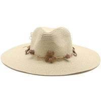 Natural Tan Bohemian Straw Hat