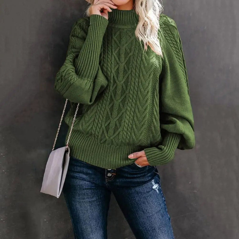 Oversized Boho Chunky Knit Sweater