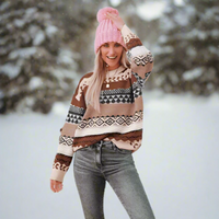 Oversized Chunky Boho Sweater Layer