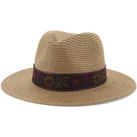 Panama Straw Fedora Hat