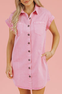 Pink Bohemian Dress Full Length