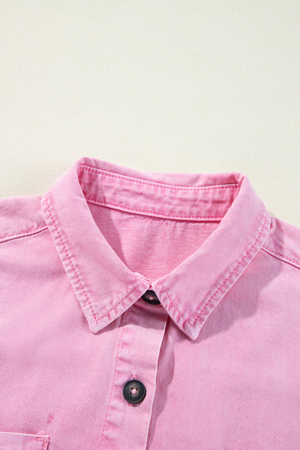 Pink Boho Mini Dress Flatlay