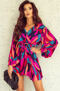Puff Sleeve Mini Dress
